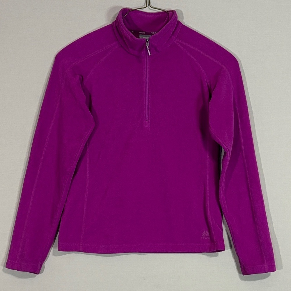 Nike ACG Fit Therma Purple 1/4 Zip Fleece Pullover Women’s S